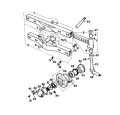 BH612321 - Extending axle bolt (4inch long) and nut